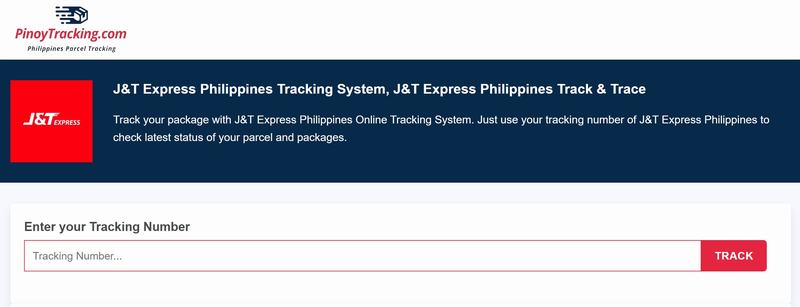 J&T Express Tracking Philippines | Trace JT Express Parcel